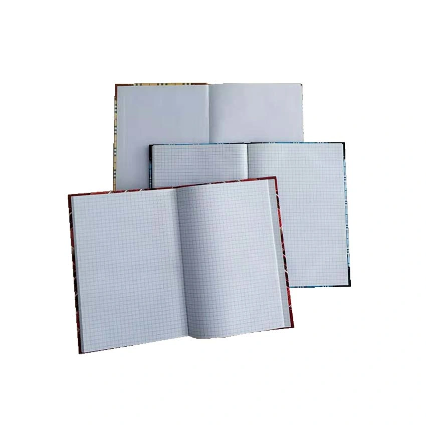 Hardcover Grid Notebook with High Quality