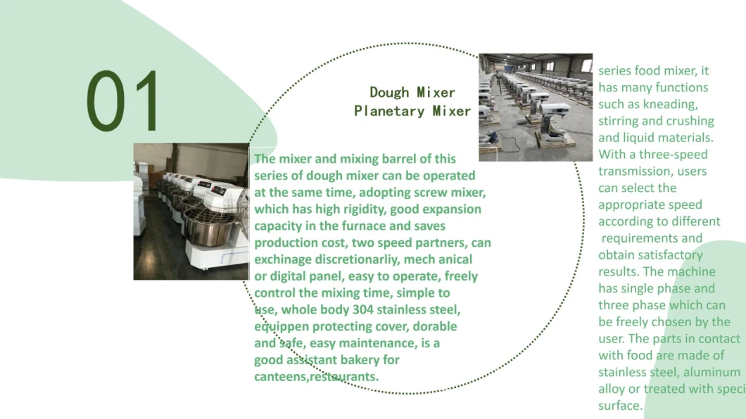 35kg Heavy Duty Spiral Mixer for Dough
