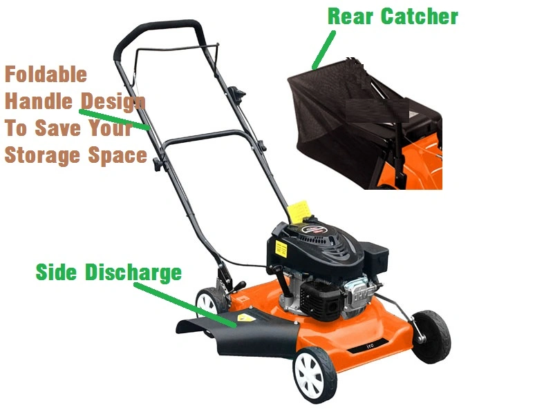 20inches Hand Push Strong Powerful Petrol Lawn Mower