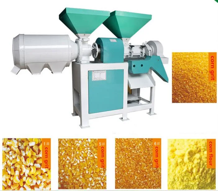 Maize Skin and Grinding Milling Corn Peeling Machine