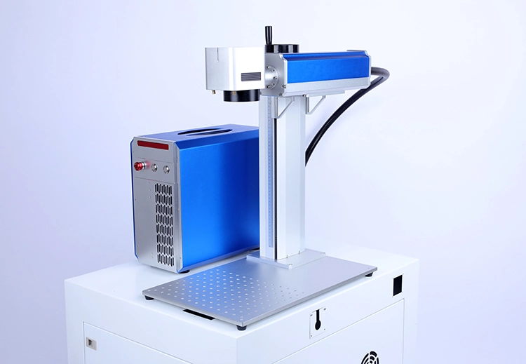 Famous 20 30 50 Watt Fiber Laser Marking Jewelry Engraving Machine with Rotary Attachment