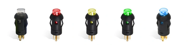 Spst PCB Terminal Power Push Button Switch Supplier