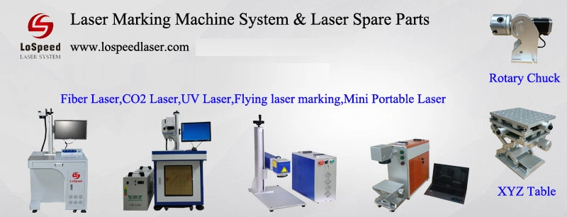 Hispeed Metal Fiber Laser Marking Machine Laser Engraving Machine Chinese Factory Price