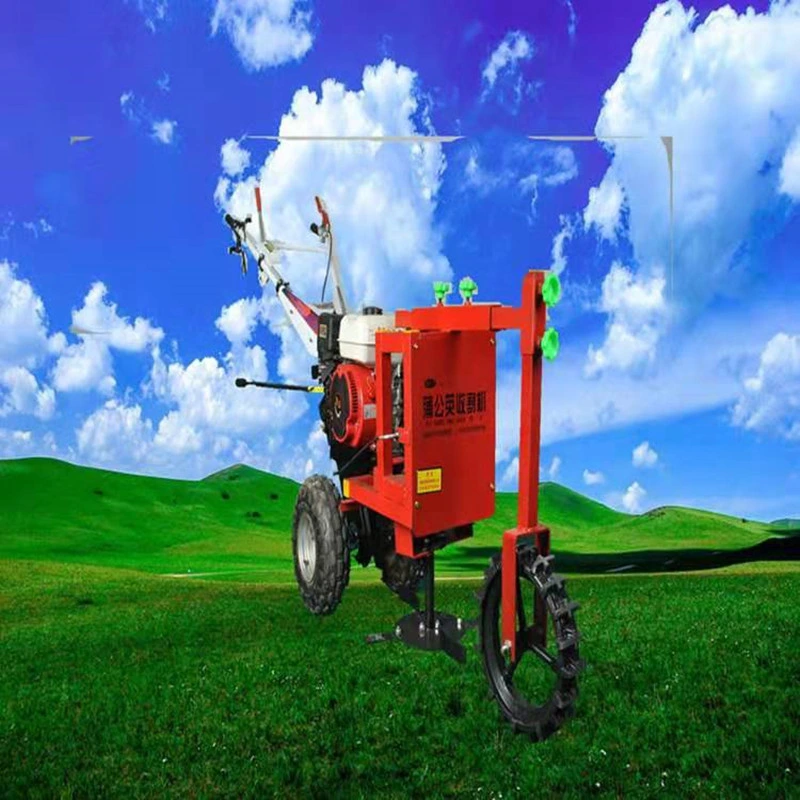 Multifunction Automatic Walking Tractor Reaper Mini Rice Wheat Harvester New Small Combine Harvester Price