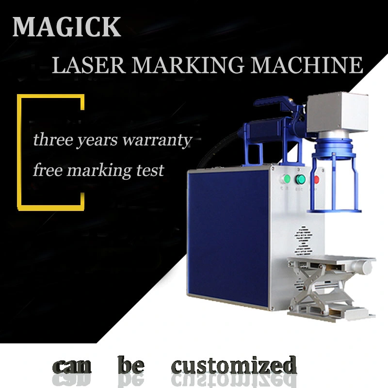 20W/30W/50W Desktop Fiber Laser Marking Machine Raycus Laser Marker Metal