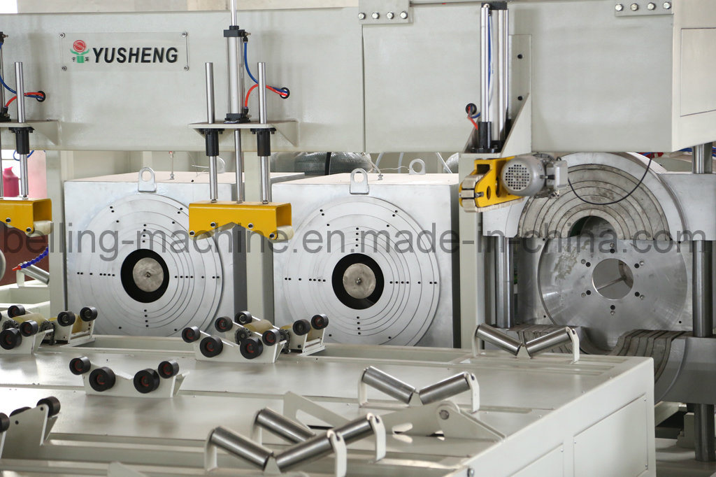 Full Automatic PVC Pipe Belling Machine R or U or Rectangular Socket Pipe Making Machine