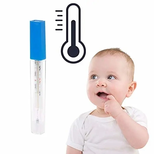 Oral Thermometer Underarm Thermometer Medical Household Thermometer Mercury-Free Thermometer Mercury Thermometer