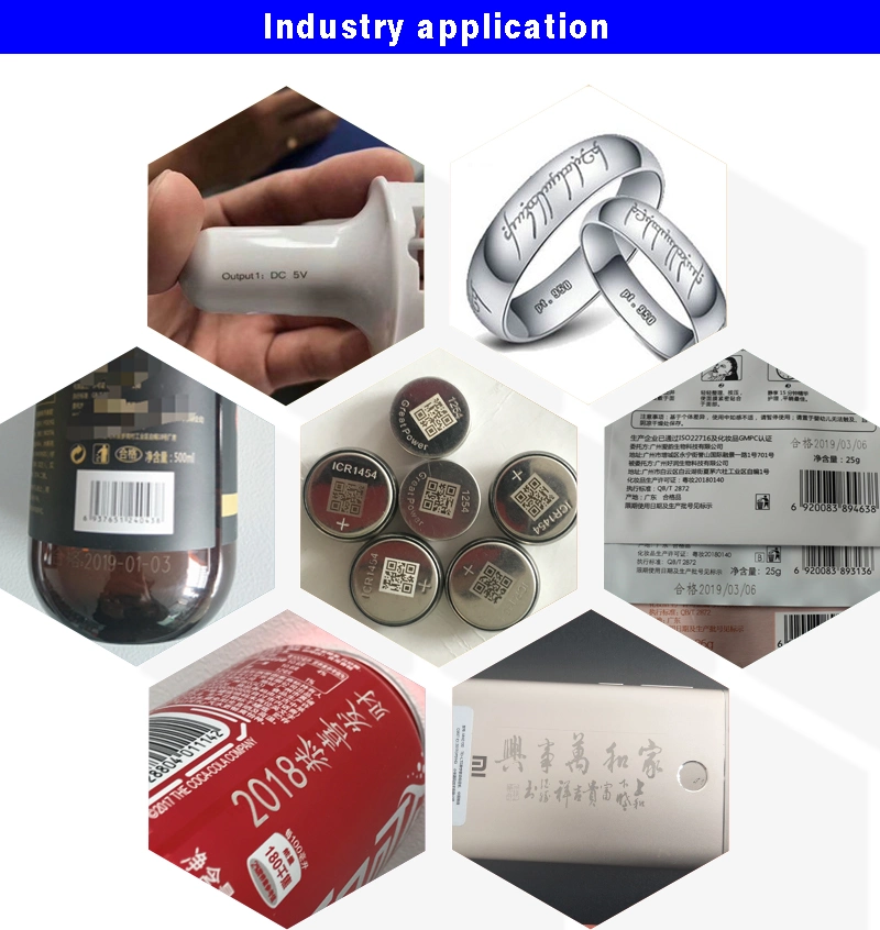 Factory Price Laser 30W Fiber Laser Machine Laser Marking/Engraving Machine for Metal Spare Parts