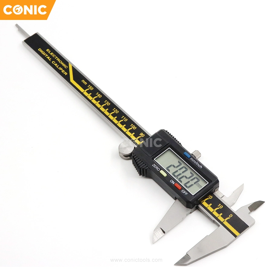 Left Handed Electronic Digital Caliper with Big LCD