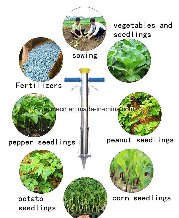 Manual Vegetable Seedling Transplanter Vegetable Planter