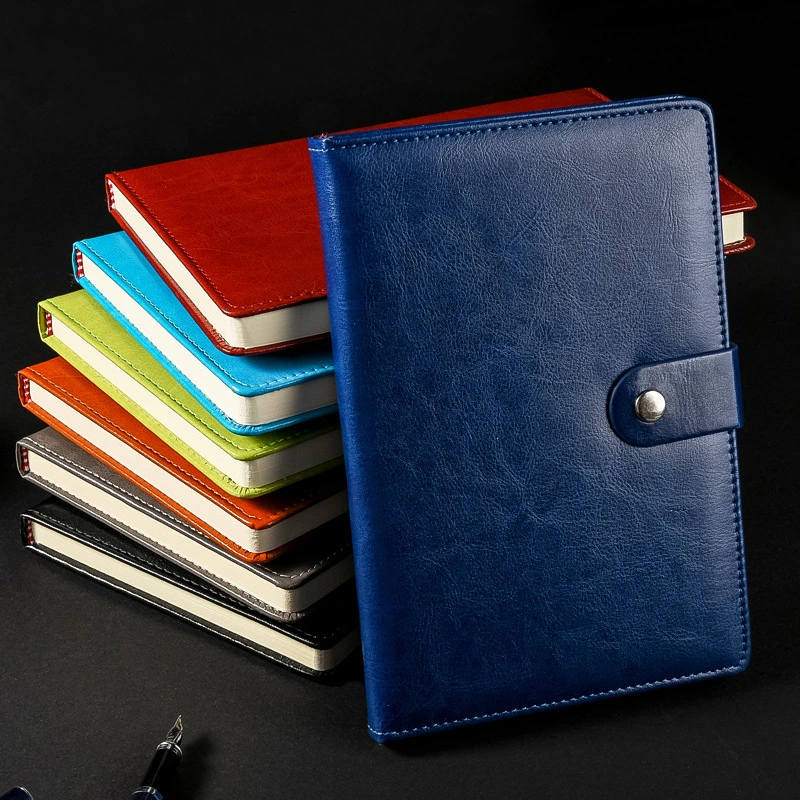 A5 Size PU Leather Travelers Notebook with Magnetic Buckle