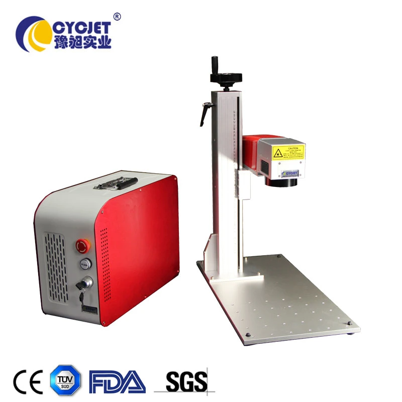 Cycjet Lf30 Portable Laser Marking Machine for Date Marking