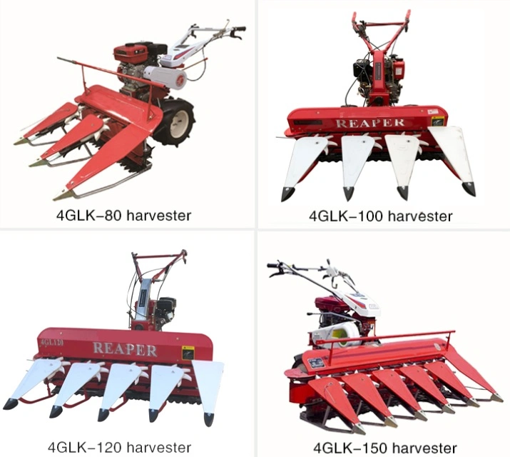 Paddy Reaper Multi-Function Walking Tractor Grain Harvester Machine