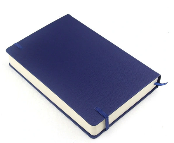 A5 Size Notebook Gift Notebook with Leather Case Hot Printed Logo Good Quality
