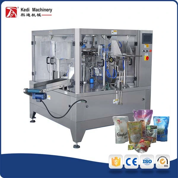 Rotary Stand up Spout Pouch Filling and Sealing Machine (GD6-200C)
