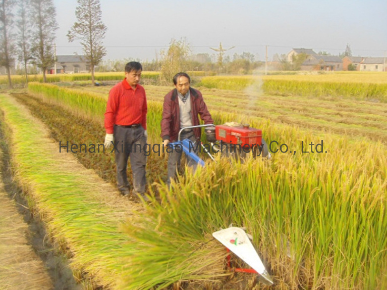 Diesel Engine Wheat Rice Mini Harvester Hand-Held Harvester Mini Harvester