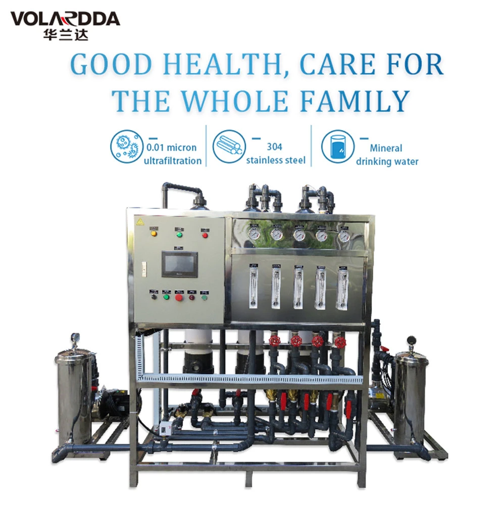 China Volardda Automatic UF Ultrafiltration System with Softener for Drinking Water System
