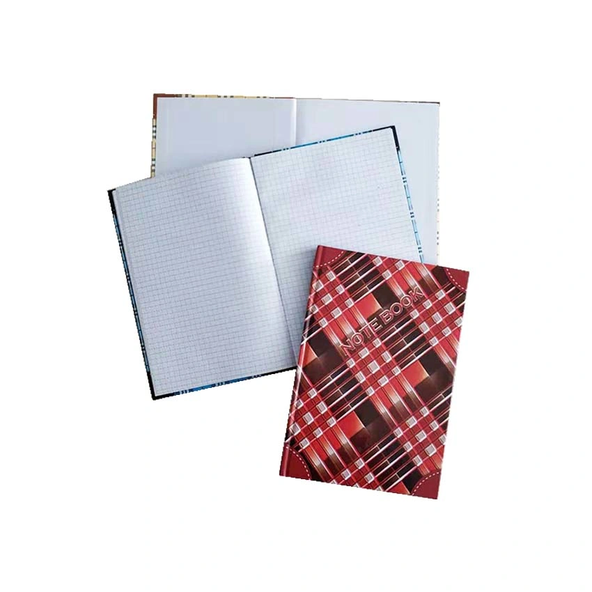 Hardcover Grid Notebook with High Quality