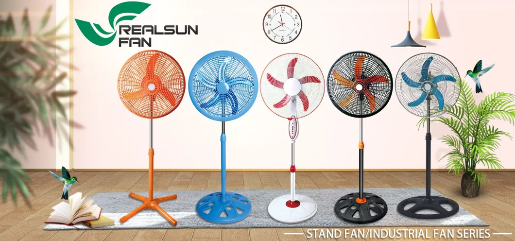 Factory Directly Selling 16inch Stand Fan Pedestal Fan with Timer/Light