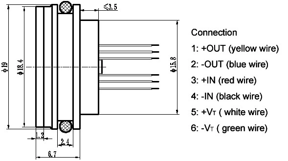 Cybd/T19 10kpa~3MPa Pressure & Temperature Pressure Sensor