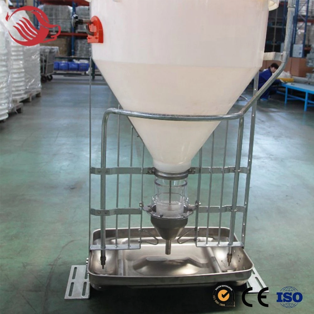 Pig Automatic Dry-Wet Plastic and Stainless Feeder/Trough