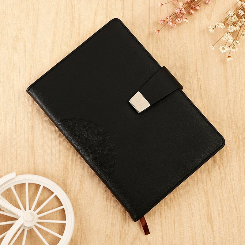 A5 Size PU Leather Diary Notebook with Magnetic Button (PUN401)