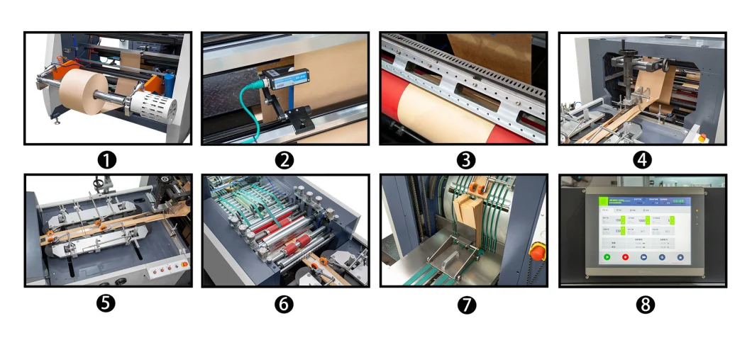Paper Bag Making Machine Paper Bag Making Machine Price Food Paper Bag Producing Machine