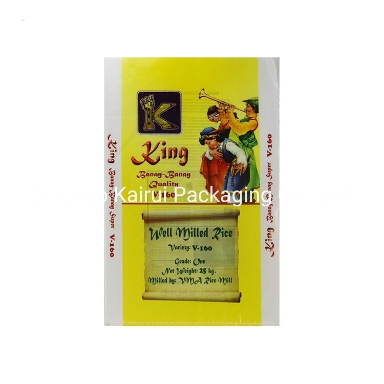 PP Woven Rice Bag in Different Sizes Polypropylene Rice Bag 5kg Laminated PP Woven Packing Bags