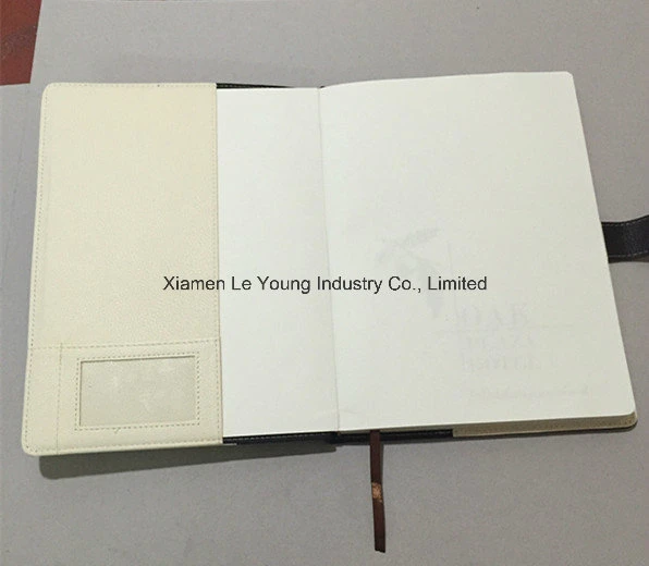 Custom Glue Binding PU Notepad Hard Cover A5 Leather Cover Diary Notebook