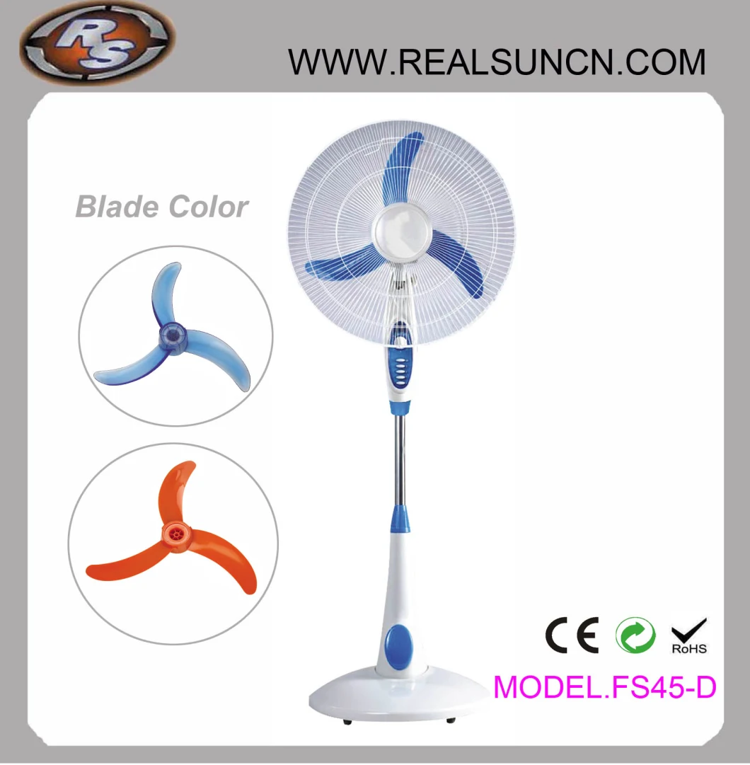 Stand Fan Industrial Fan with Timer and Light (FS45-D)