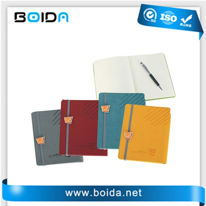 Promotion Printing Colorful Luxury Customed Recycled PU Leather Notebook (NB11101)