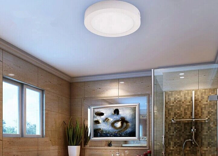 24W Square Super Bright LED Flush Mounted Ceiling Light Fixtures