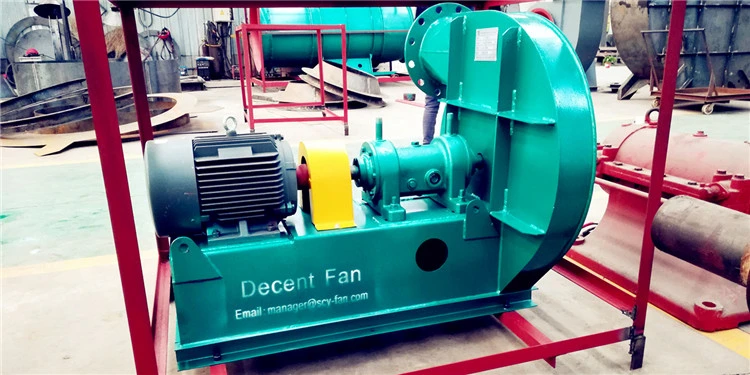 V-Belt Driven Fan High Volume Grain Dust Conveying FRP Blower Centrifugal Fan for Petroleum