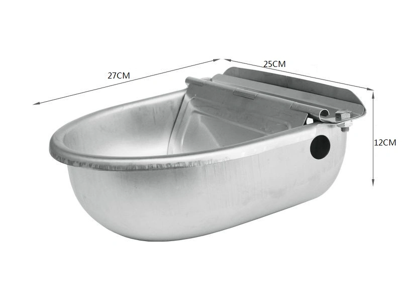 Stainless Steel Pig Drinker Waterer Water Bowl Automatic Large