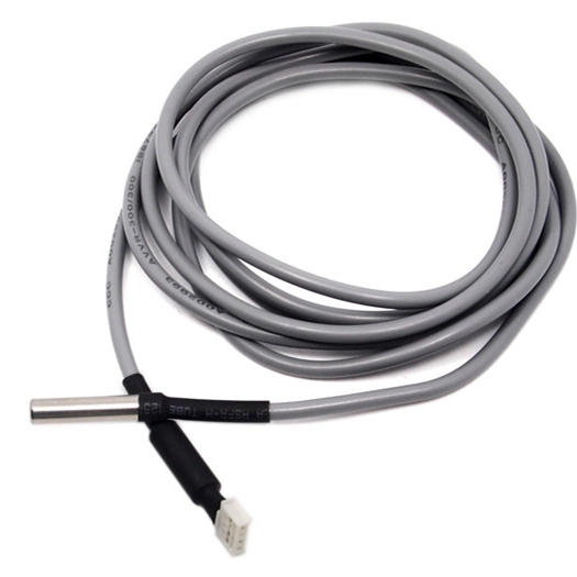 Customized Original Maxim Dallas Ds18b20 Digital Temperature Sensor with Bended Metal 6*50mm Stainless Steel Probe