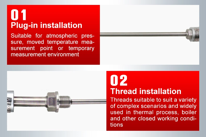 Ambient Temperature Sensor Wide Range Temperature Sensor Temperature Sensor PT100 4 20 Ma