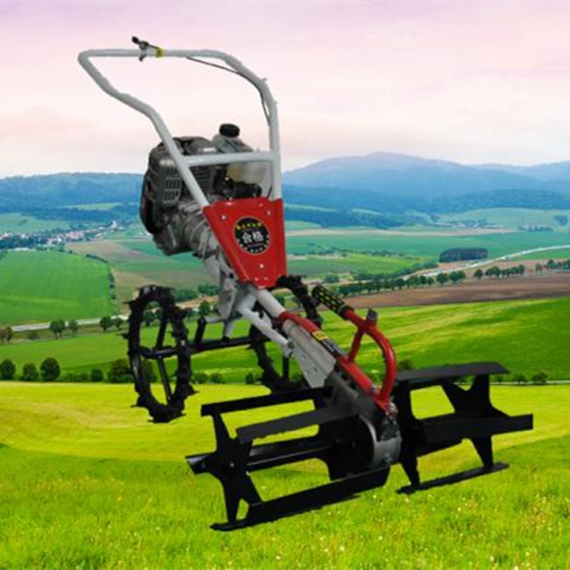 Multifunction Automatic Walking Tractor Reaper Mini Rice Wheat Harvester New Small Combine Harvester Price