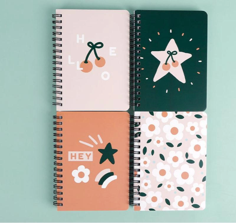 Custom Spiral Wire-O Journal Notebook Printing A5 School Diary Notebook