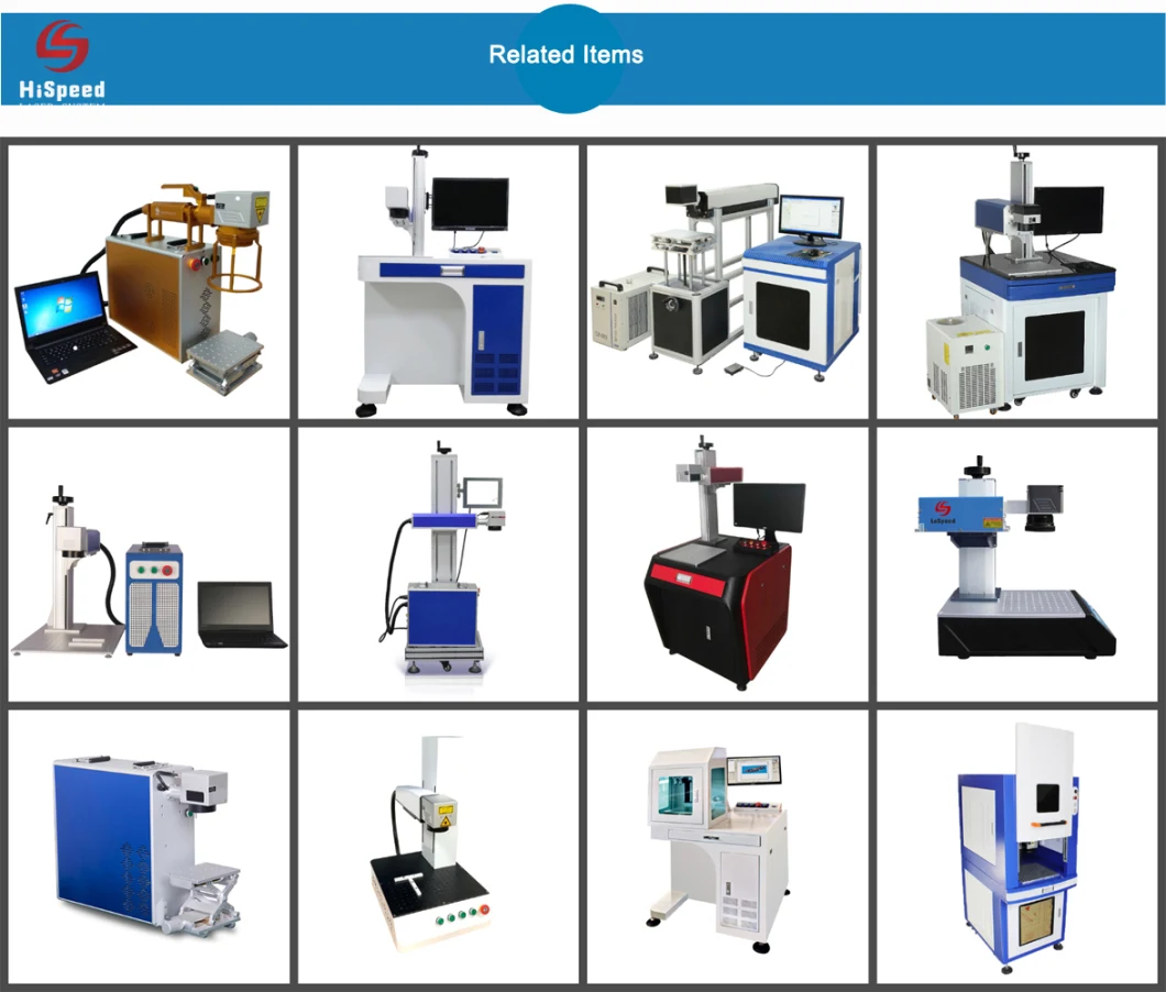 30W Optical Laser Marking Machine with Raycus Source for Watch Pipe Jewelry Marking
