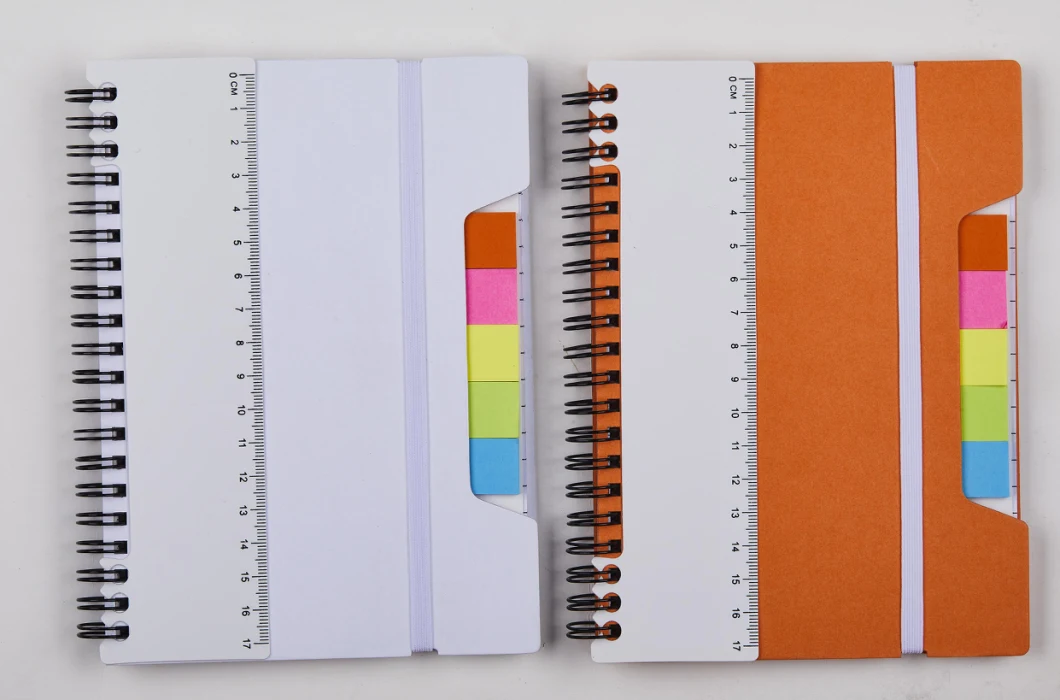 Eco-Friendly Notebook with Sticky and Ruler