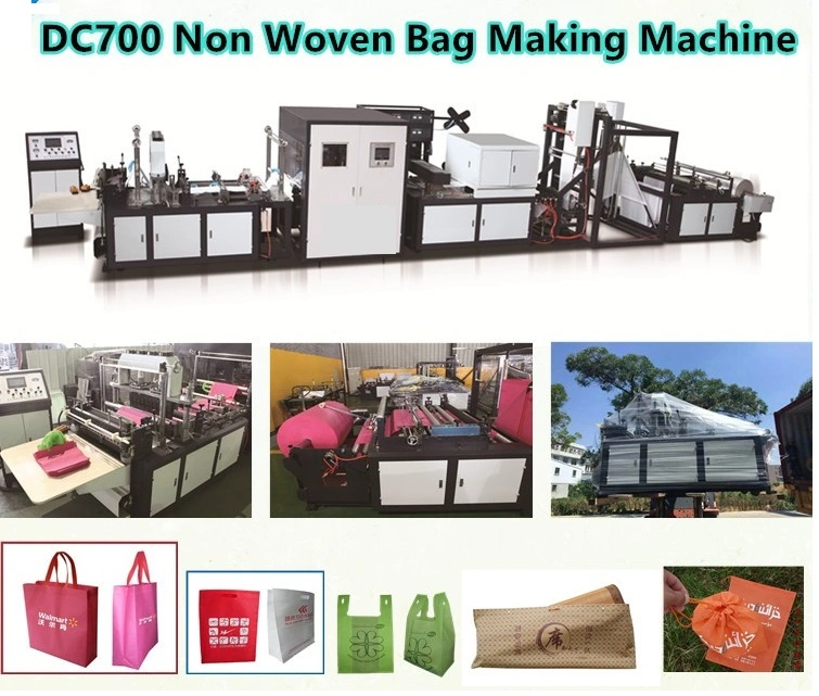 Nonwoven Bag Making Machine Box Bag with Handle Bag Machine