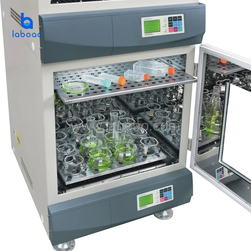 Vertical Stainless Steel Superimposed Constant Temperature Incubator Shaker