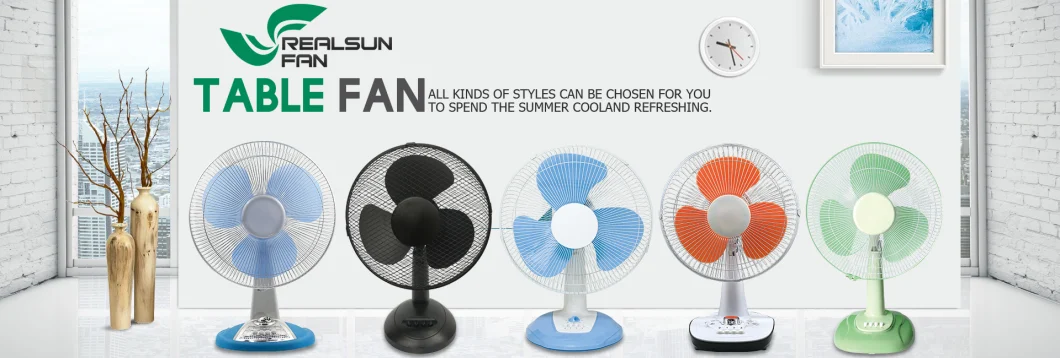 18inch Electrical AC Table Fan with 5 Blades Desk Fan with Timer