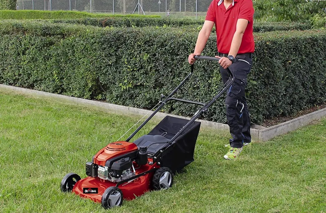 20inches Hand Push Strong Powerful Petrol Lawn Mower