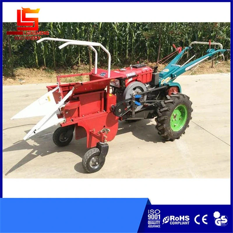 Small Corn Harvester Gasoline Diesel Engine Self-Propelled Corn Picking Machine Combine Harvester