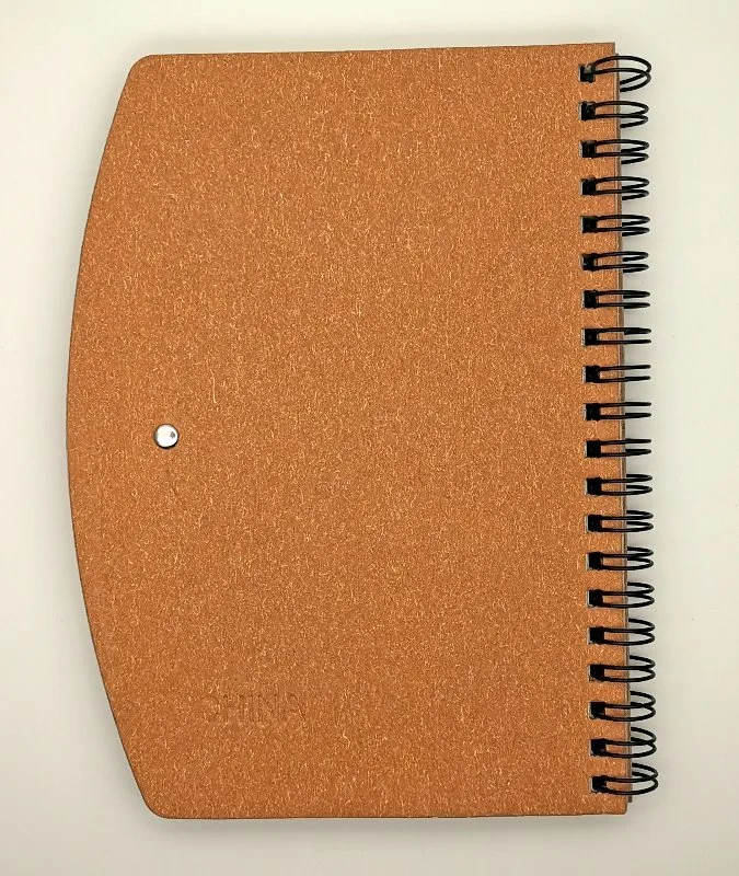 Promotional Eco-Friendly Craft Paper Notebook with Recycle Ball Pen