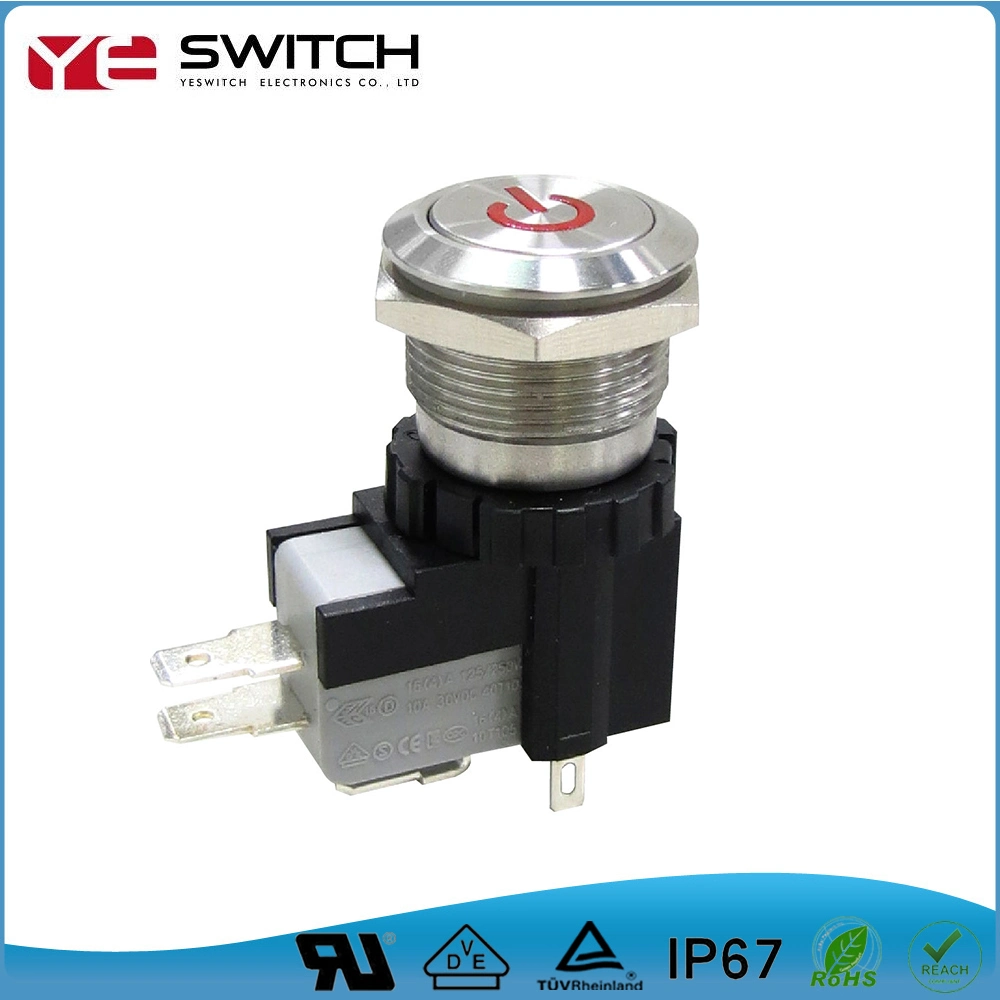 High Quality Electrical Power Push Button Switch