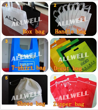 Hot Selling Non Woven Zipper Bag Making Machine (AW-A700-800)