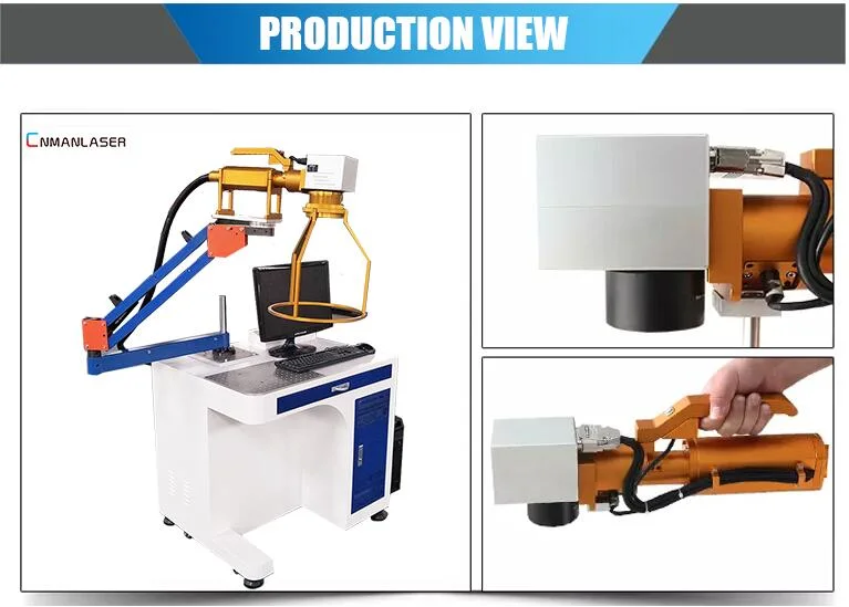 20W 30W Handheld Vin Number Metal Logo Laser Marking Machine