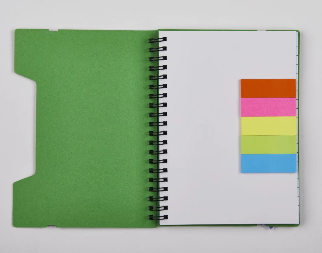 Eco-Friendly Notebook with Sticky and Ruler